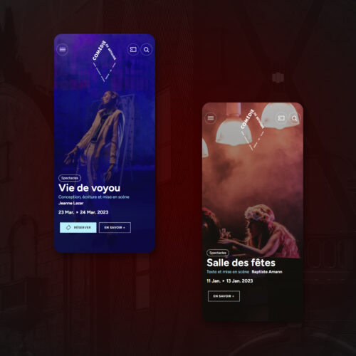 Création site web WordPress Comédie de Béthune