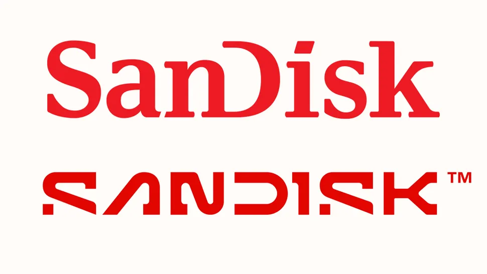 sandisk old new logo sandisk old new logo